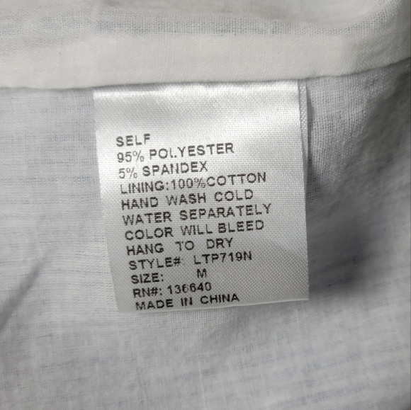 L’atiste by Amy Pinstripe Two-Piece Set Summer Beach Set Size Medium - Picture 15 of 15